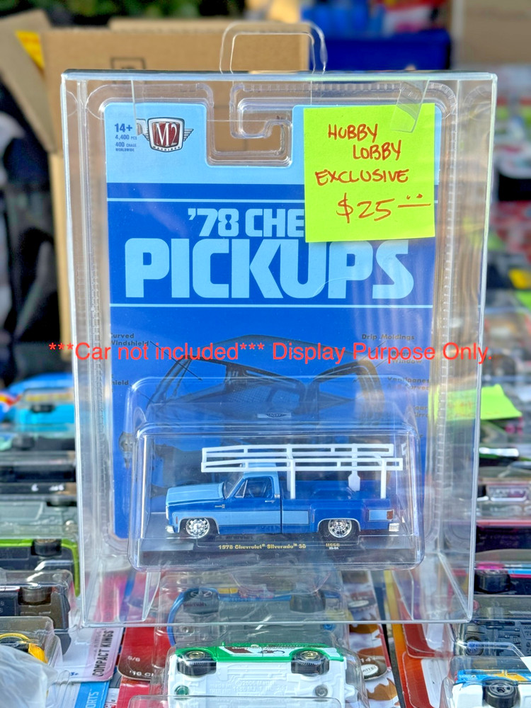 Guardtek Display Protector Case for M2 Machines '78 Chevy Pickups (5 pcs)