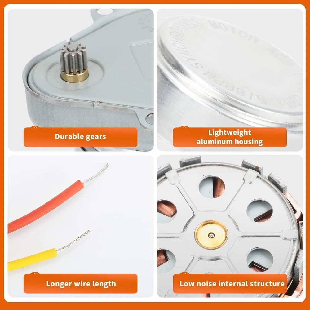 Long-lasting 24V Motor for Zone Valve - 2Pack