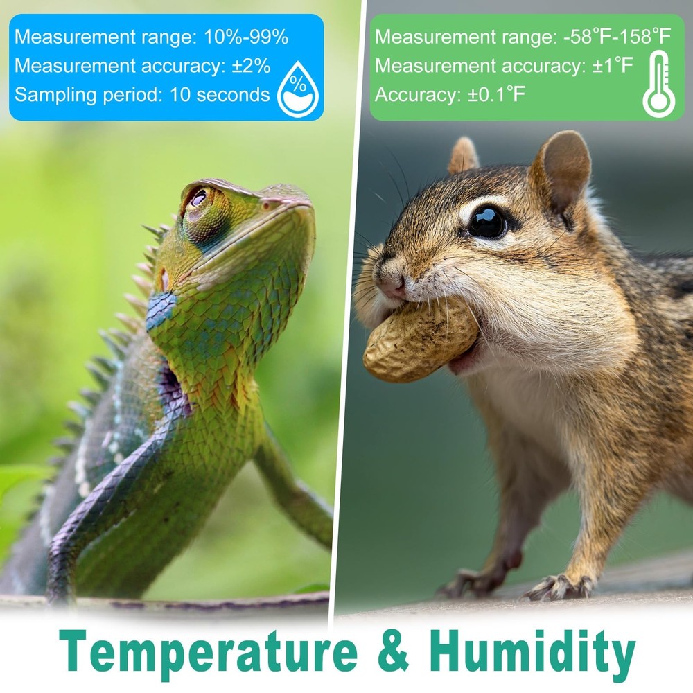 Vaikby 6-Pack Mini Digital Includes Batteries for Product Use Only