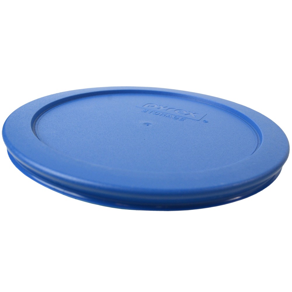 Pyrex 7201-PC Marine Blue Plastic Storage Replacement Lid Cover (6-Pack)