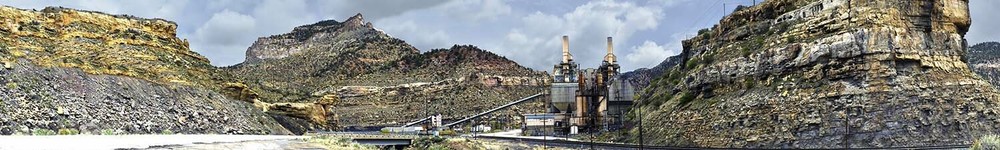 TrainJunkies Coal Power Plant Model Railroad Backdrop