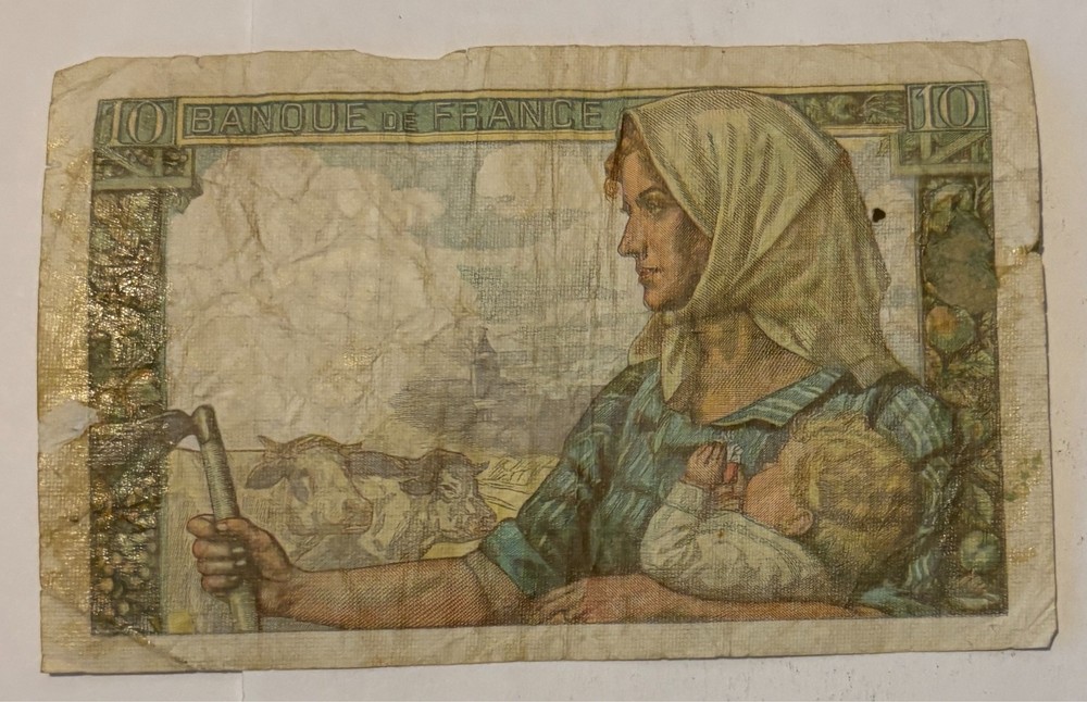 France 10 Francs 1942 Banknote