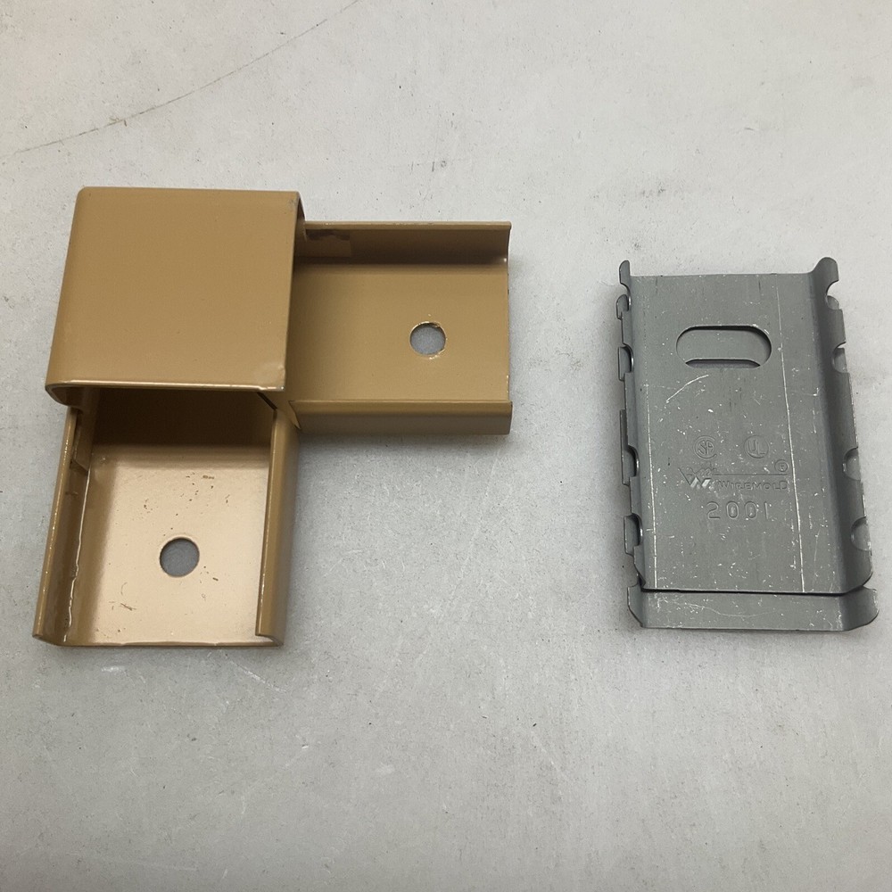 6 Pack Wiremold G2011 Tan 90 Degree Flat Elbow