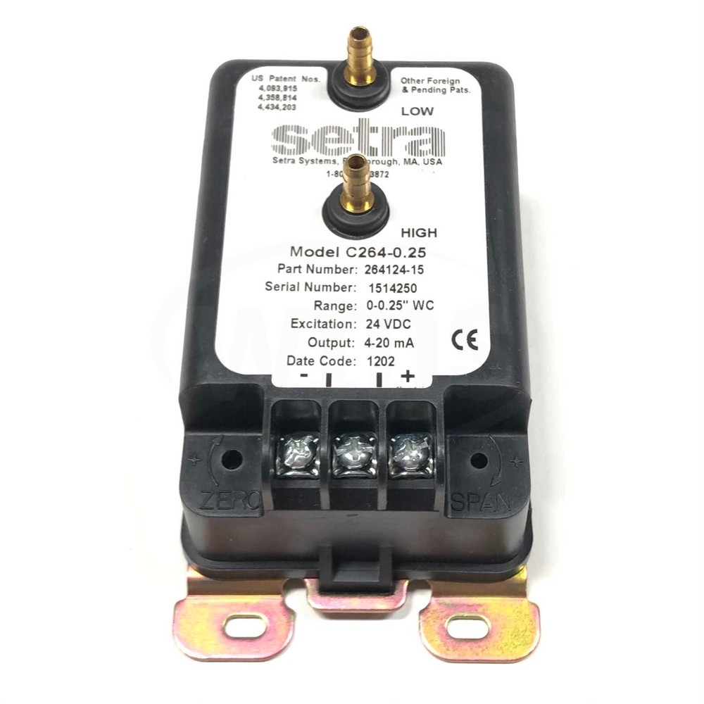 C264-0.25 Setra Pressure Transmitter