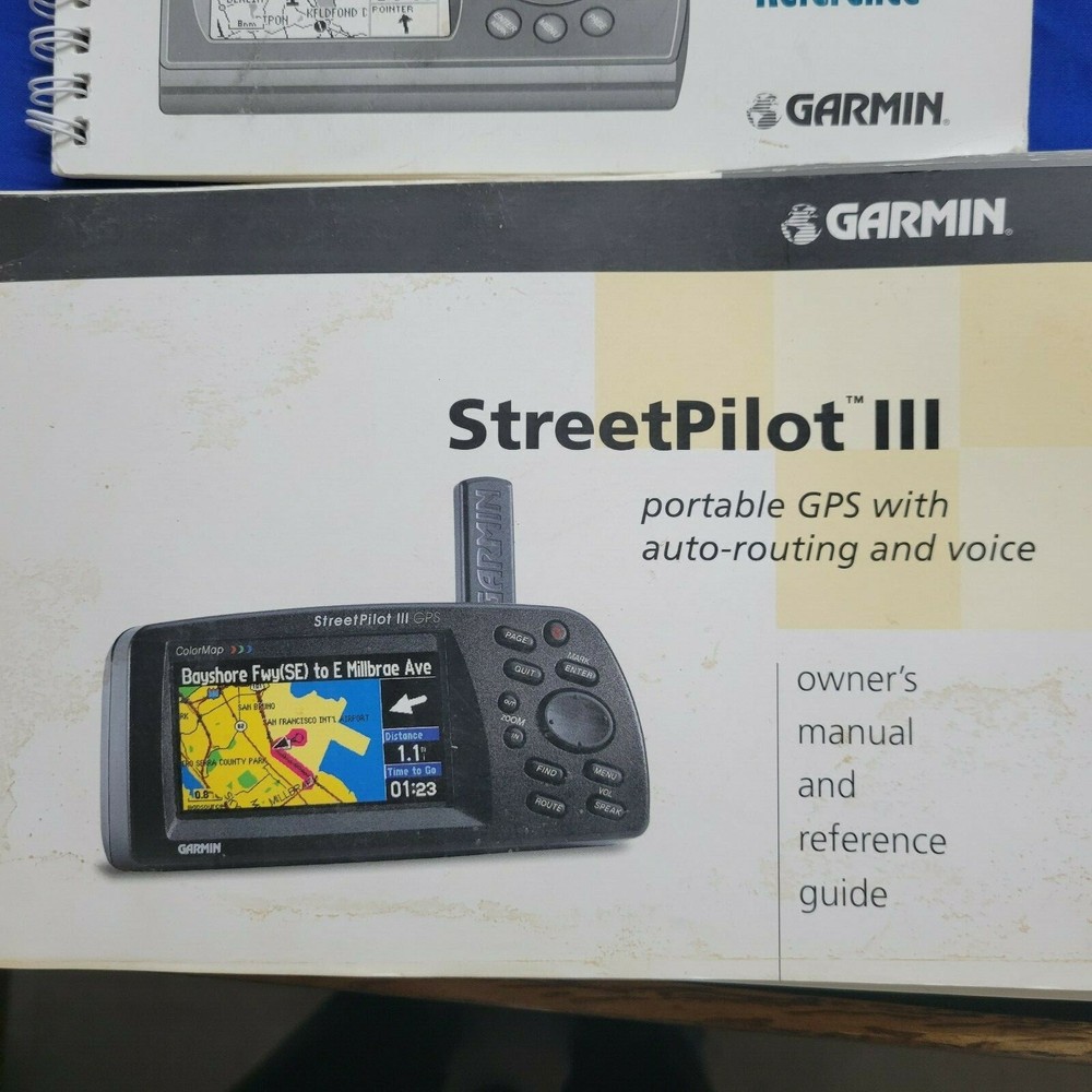 Garmin, Map Source City Navigator 2 Disks plus manual/reference guides only