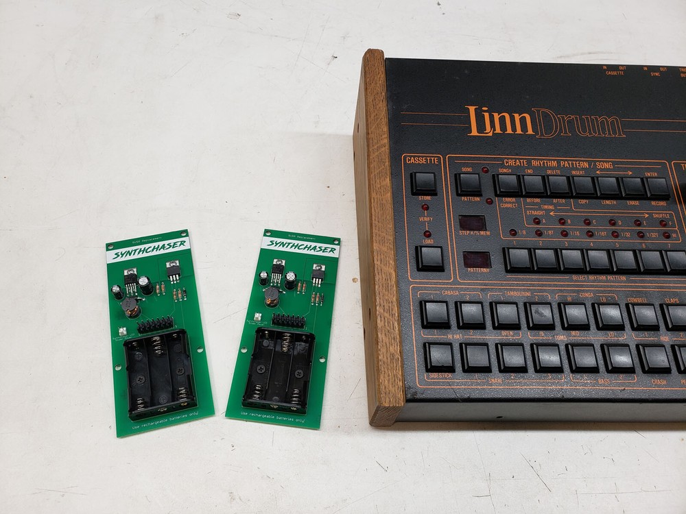 Synthchaser LinnDrum 5VSR Power Supply Board Replacement