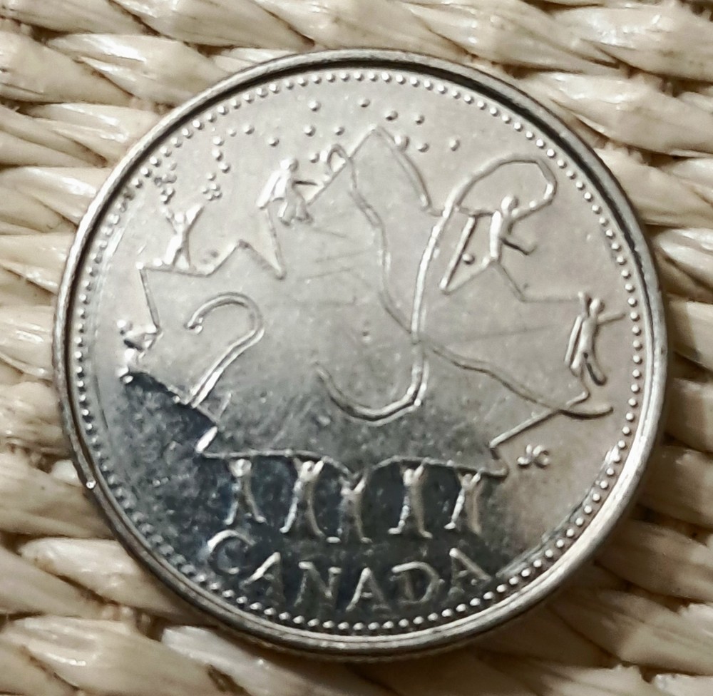 1952-2002 Canadian Quarter Golden Jubilee With Multiple Errors