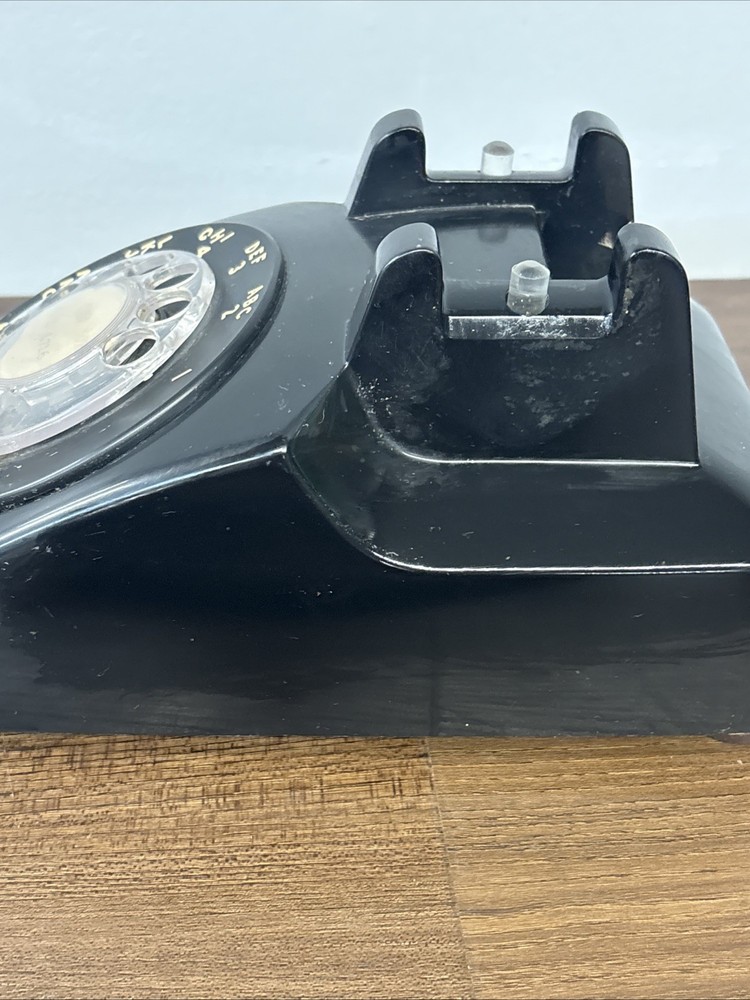 Vintage Bell System Black Rotary Phone, Untested