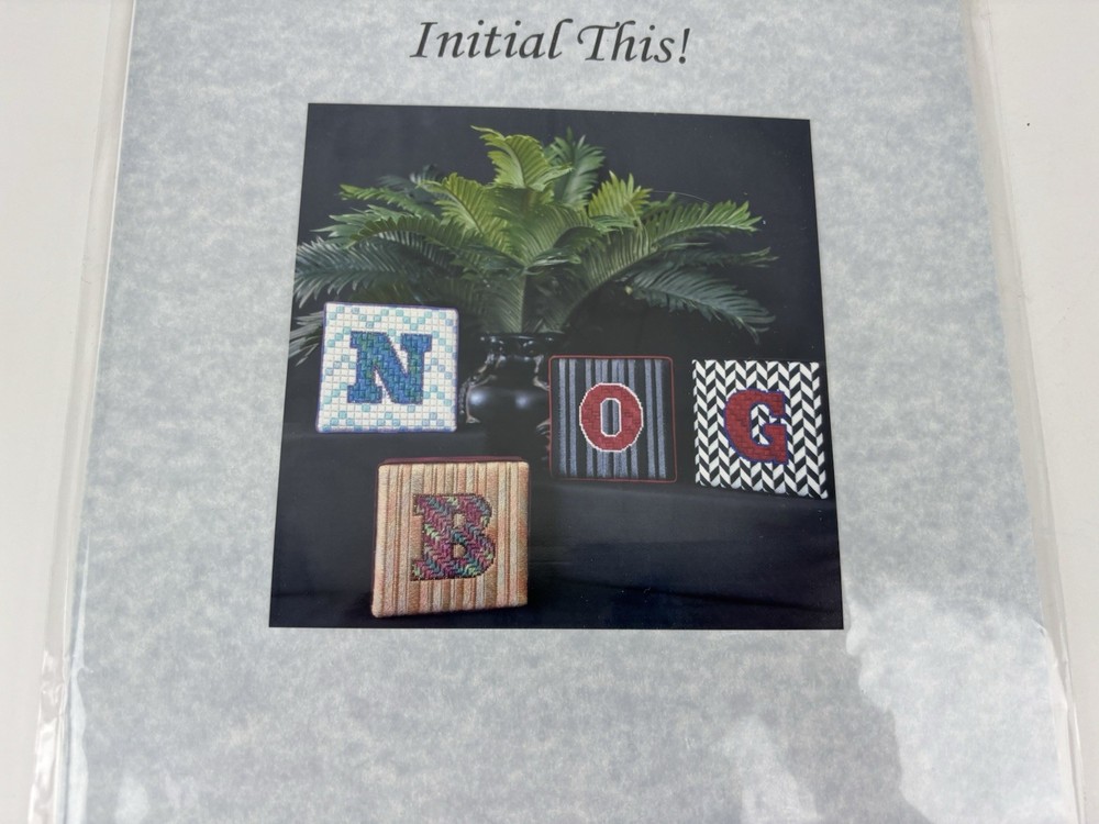 From Nancy’s Needle Initial This! Needlepoint Pattern 1S