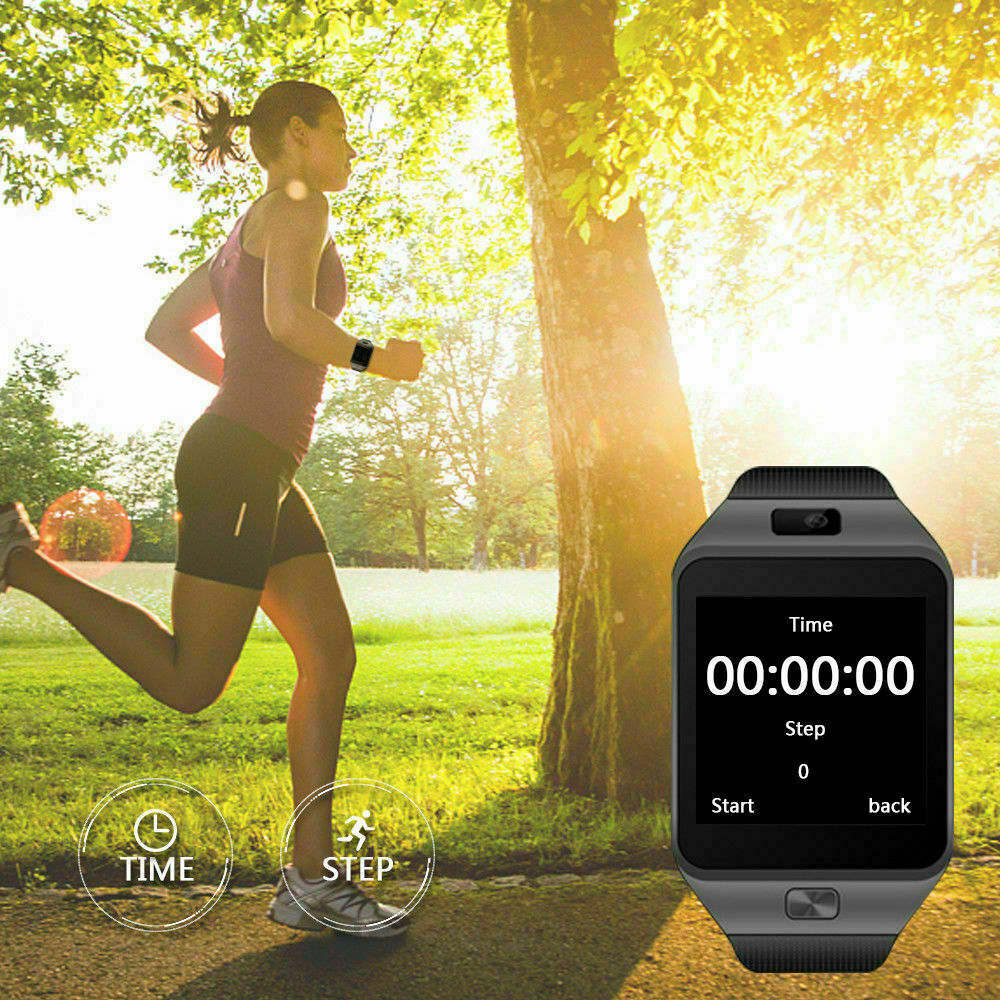 Bluetooth Smart Watch w/Camera Waterproof Phone Mate For Android Samsung iPhone