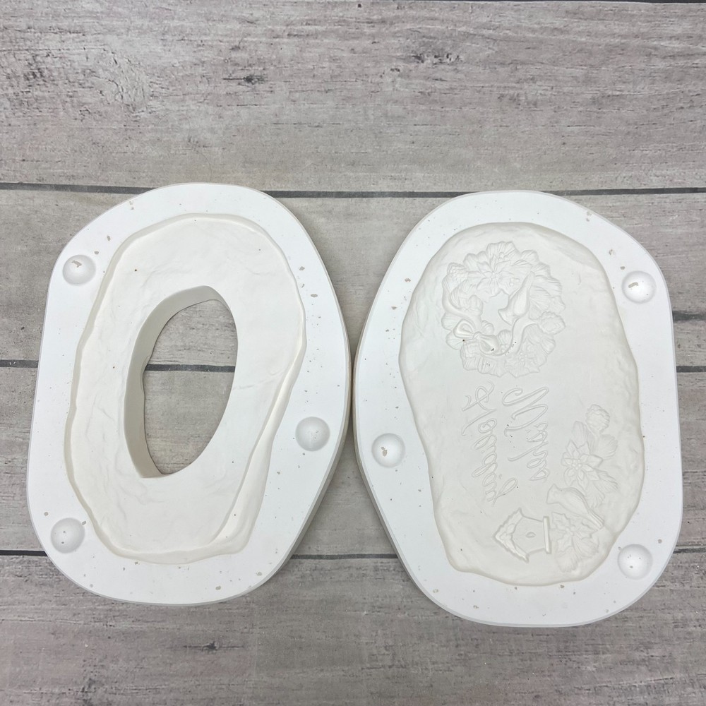 2002 Unbranded Ceramic Casting Mold Wishes Slab #3500