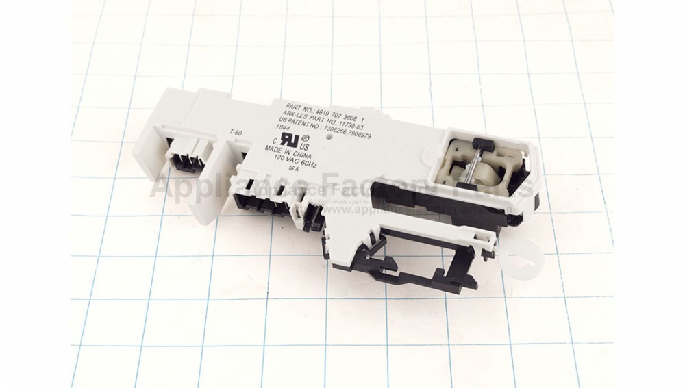 Whirlpool Washer Part # WP8183270 - Lock/latch Assy