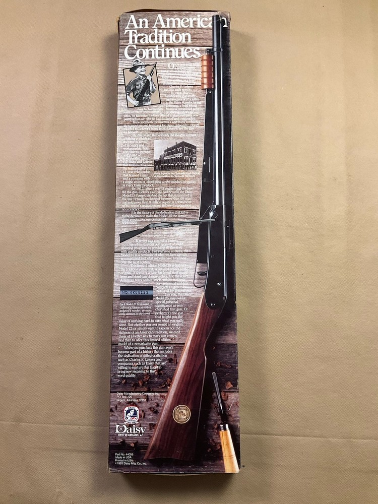 100th Centennial Edition Daisy Model 25 BB Gun