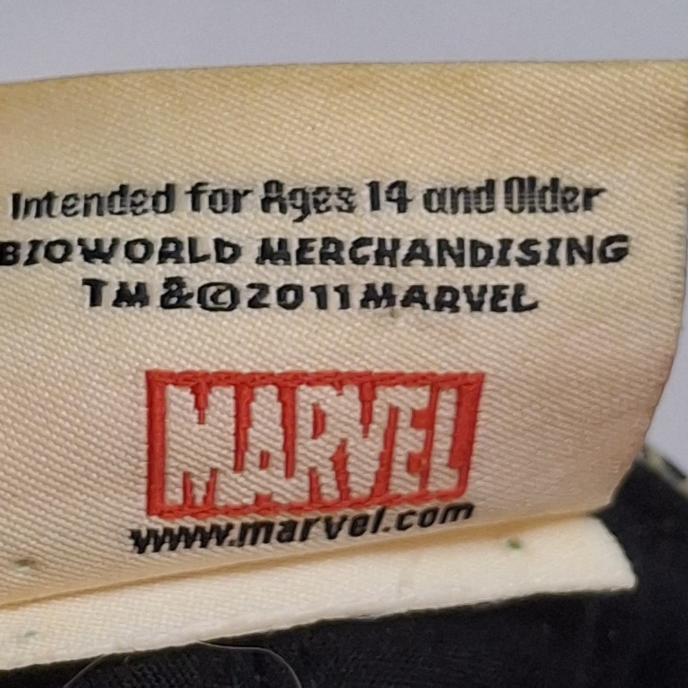 Marvel Comics Character Graphic Fitted Baseball Cap Hat Size Medium 2010