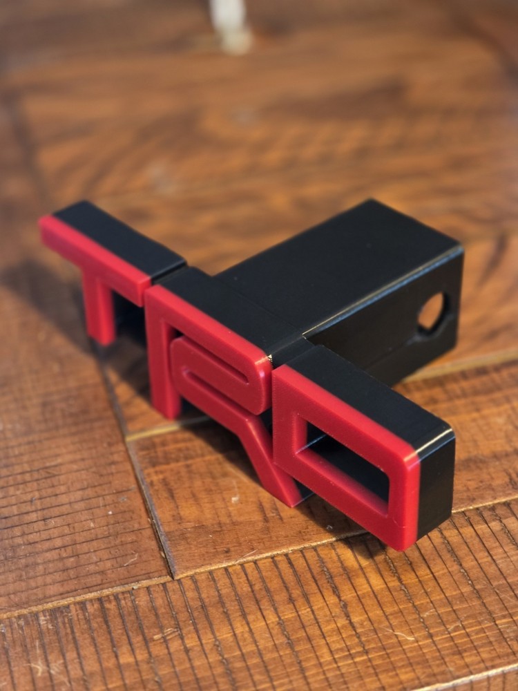 TRD Toyota Hitch Cover -- Multiple Color Options Available!