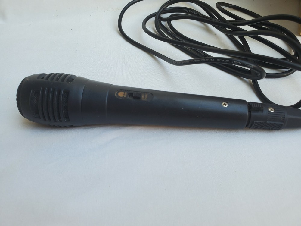 Microphone For Singing Machine Karaoke Pre Owned Black