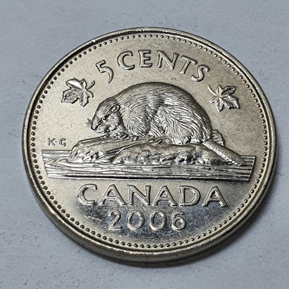 Canada 5 Cents 2006 Coin 02068D