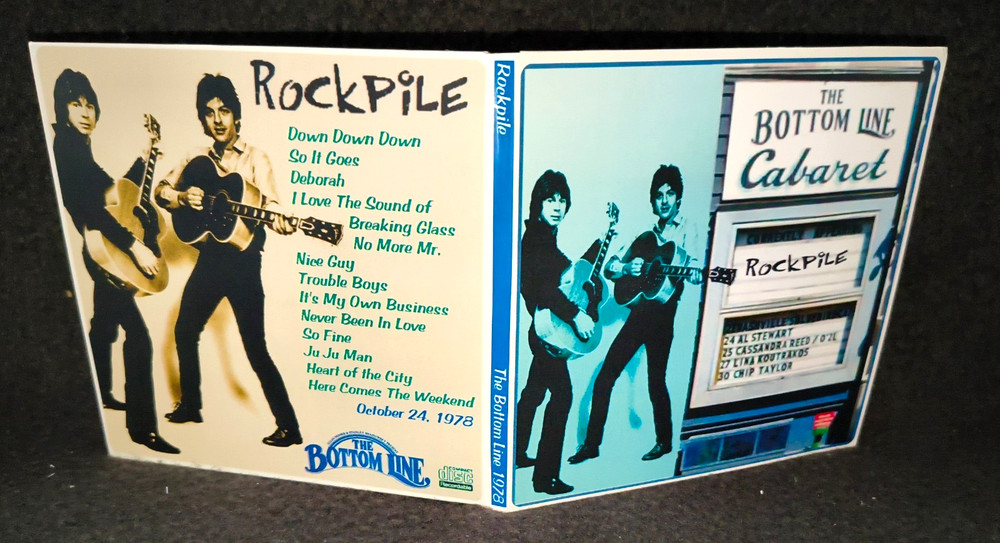 Rockpile The Bottom Line 1978 Gate Fold CD Package NEW