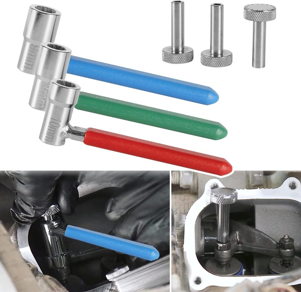 Valve Tappet Adjusting Wrench Tool Kit For Most Motorcycles ATVs & Small Engine