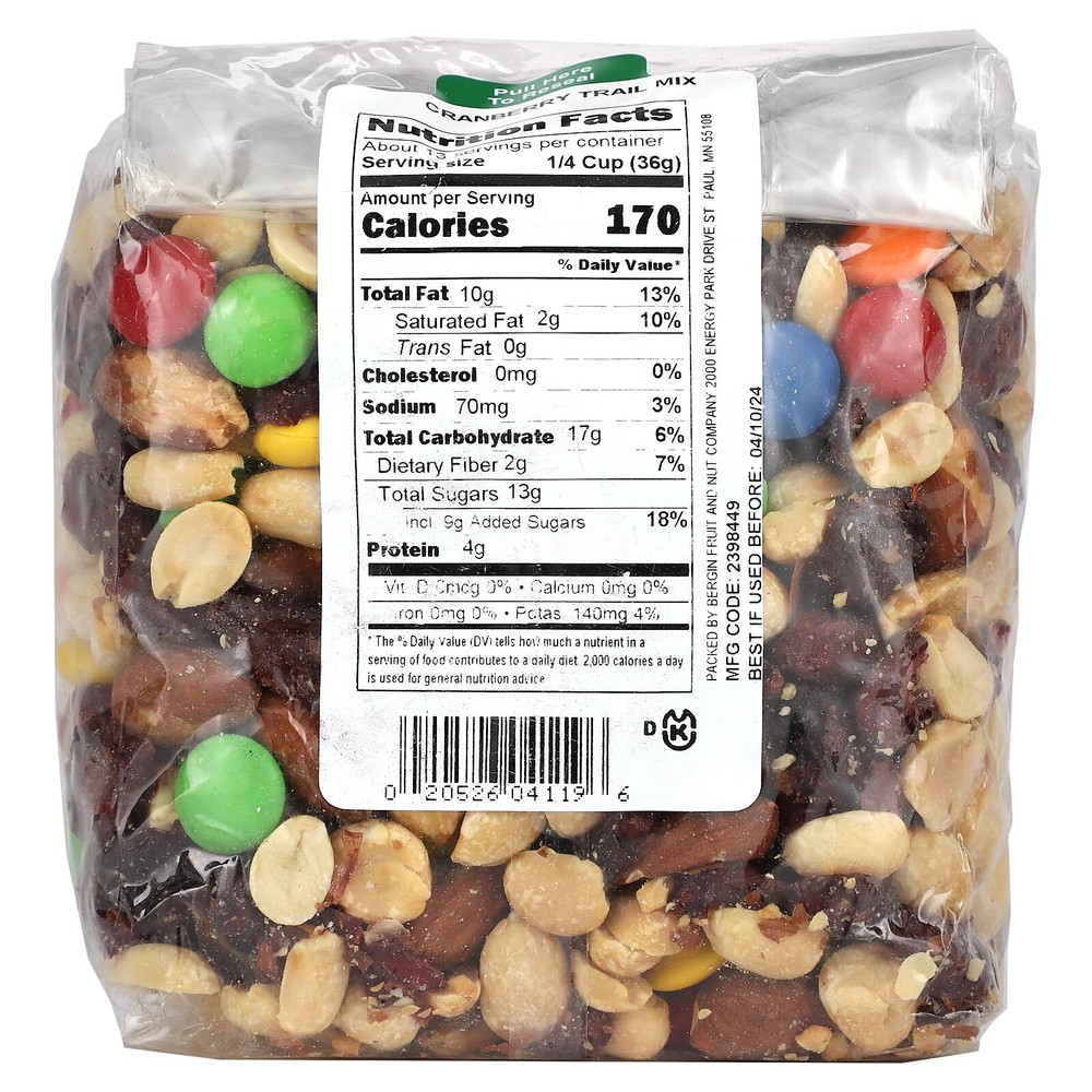 Cranberry Trail Mix, 16 oz (454 g)