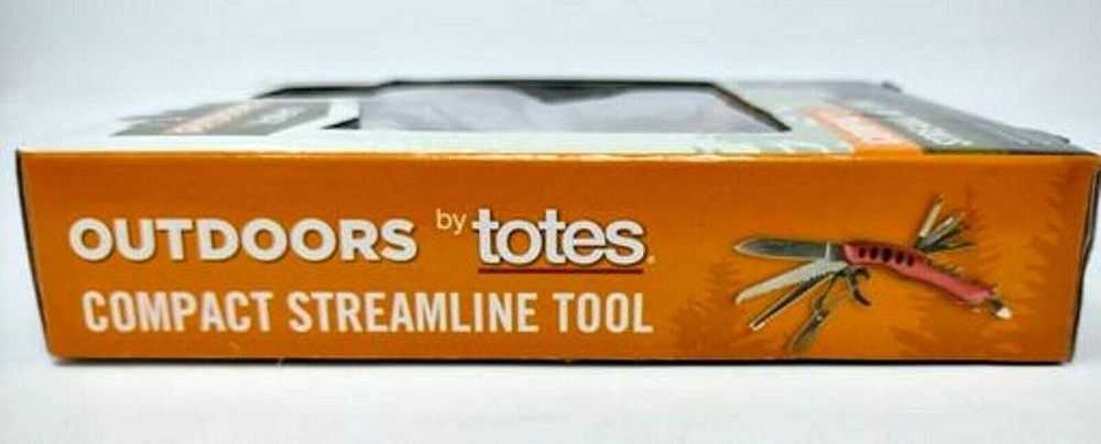 Outdoors By Totes 15 Functions in One Compact Streamline Tool With Knife