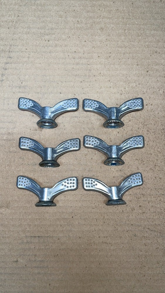 Bicycle Wheel Wingnuts Wing Nuts 3/8 Standard