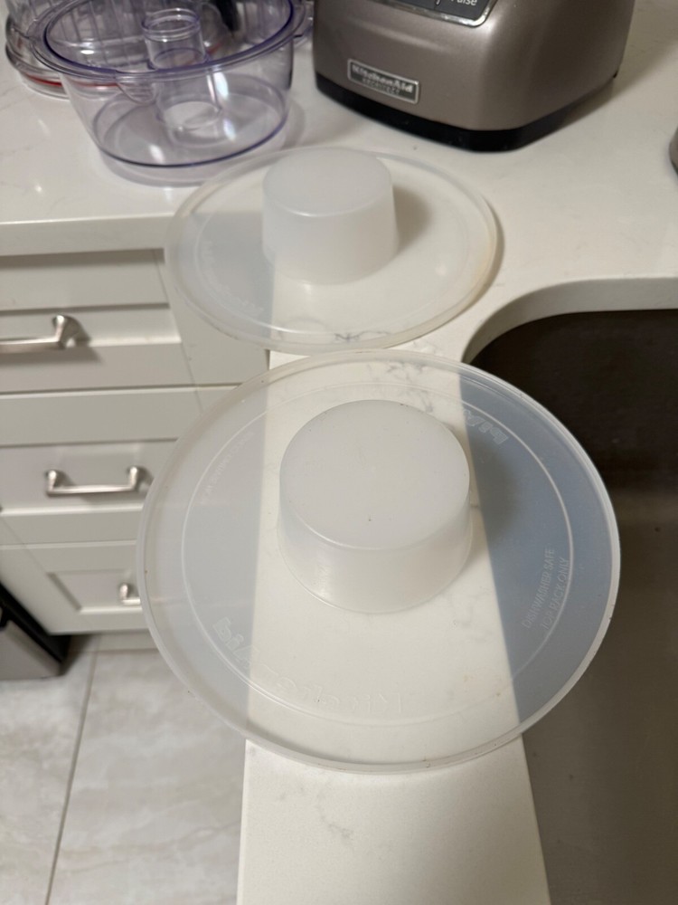 KitchenAid Food Processor, gray, all attachments included