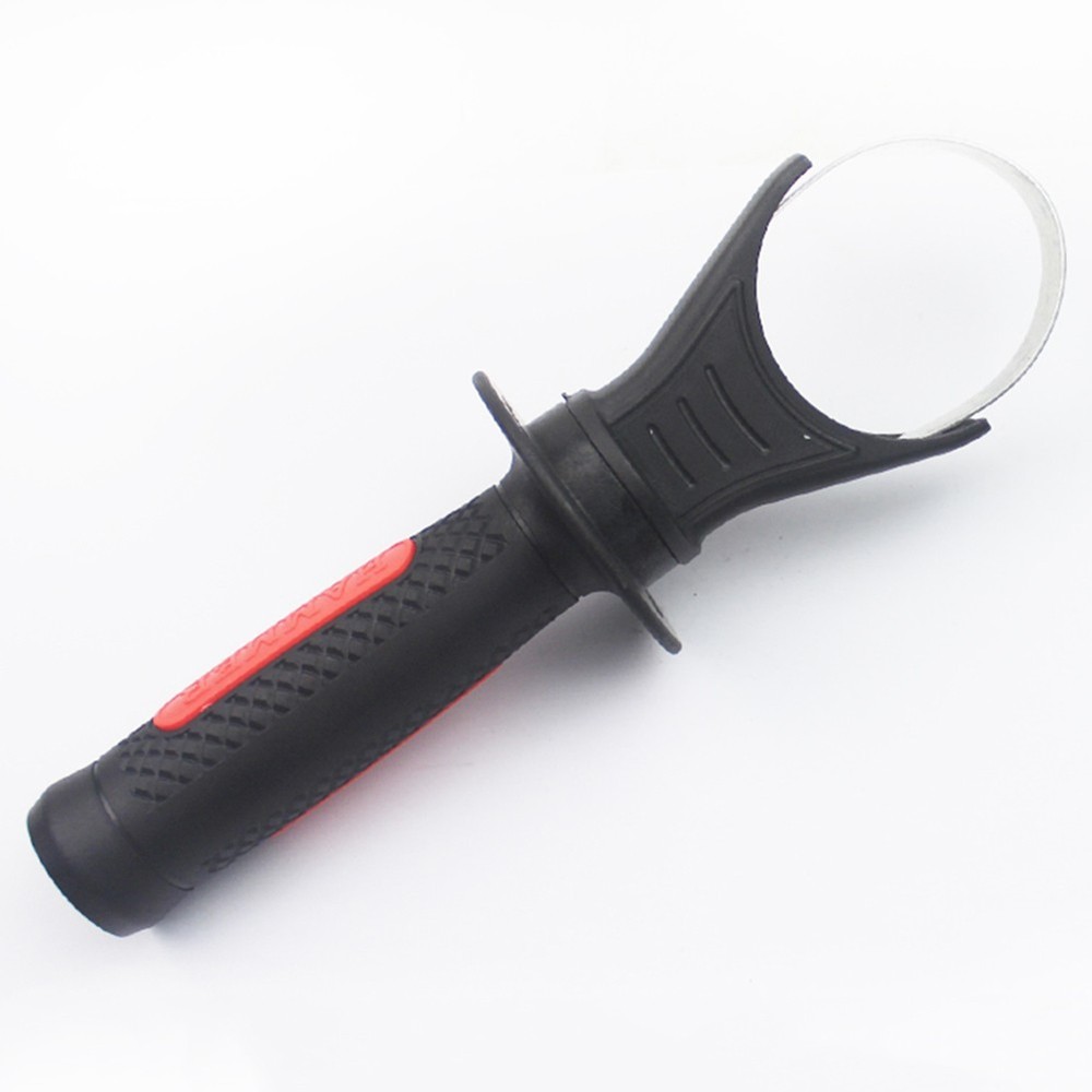 Hammer Drill Handle Non slip Thickened iron ring Removable Adjustable Practical