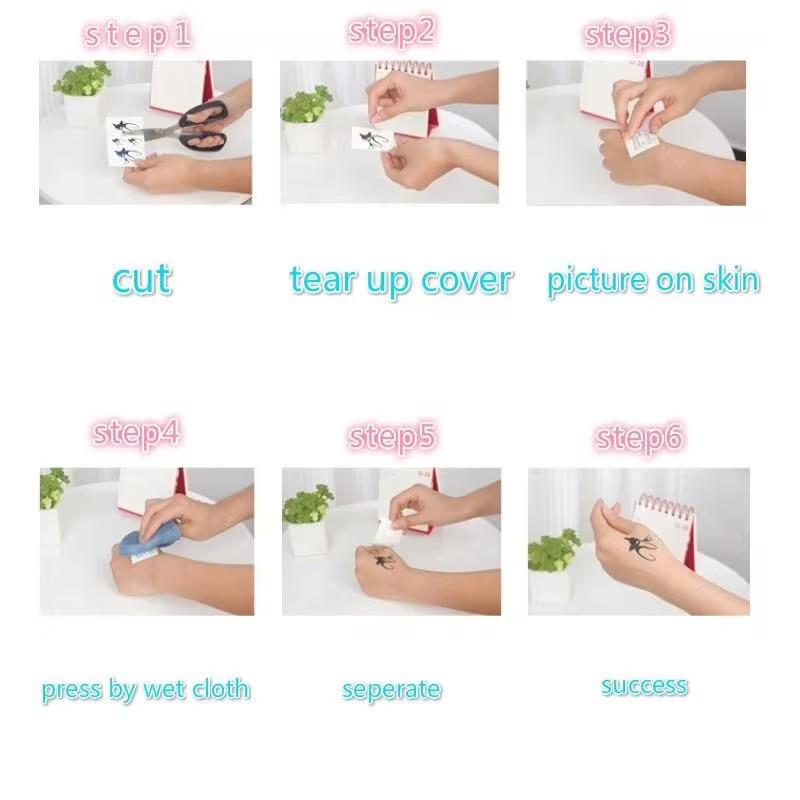 Durable Waterproof Temporary Tattoos, Featuring Cross Patterns, Tatoos Stickers