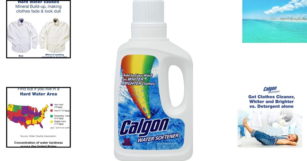 32 oz. Liquid Water Softener - Maximum Protection Against Hard Water