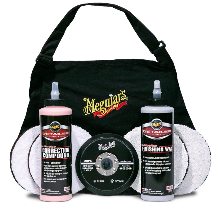 DA Microfiber Correction System 5" Starter Kit, Complete Paint Correction Kit...