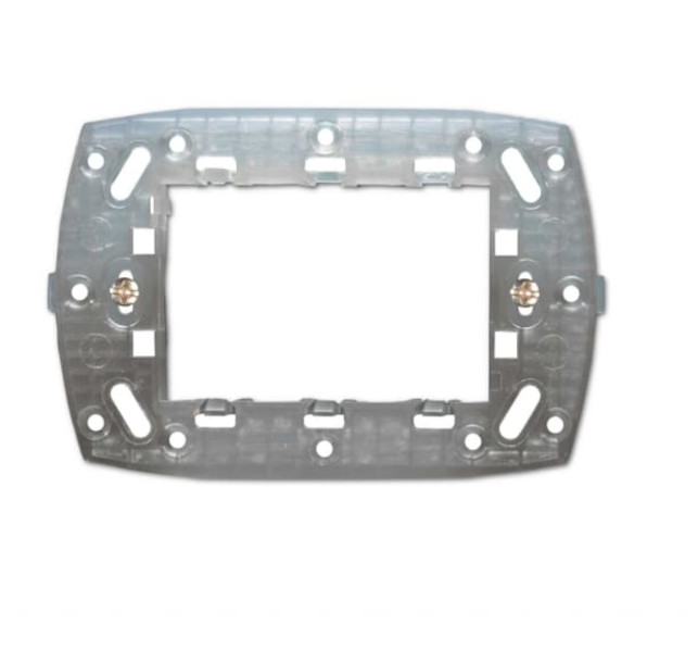 SUPPORT 3 MODULES, WITH ABB SCREWS 2CSK1603CH CLEAR