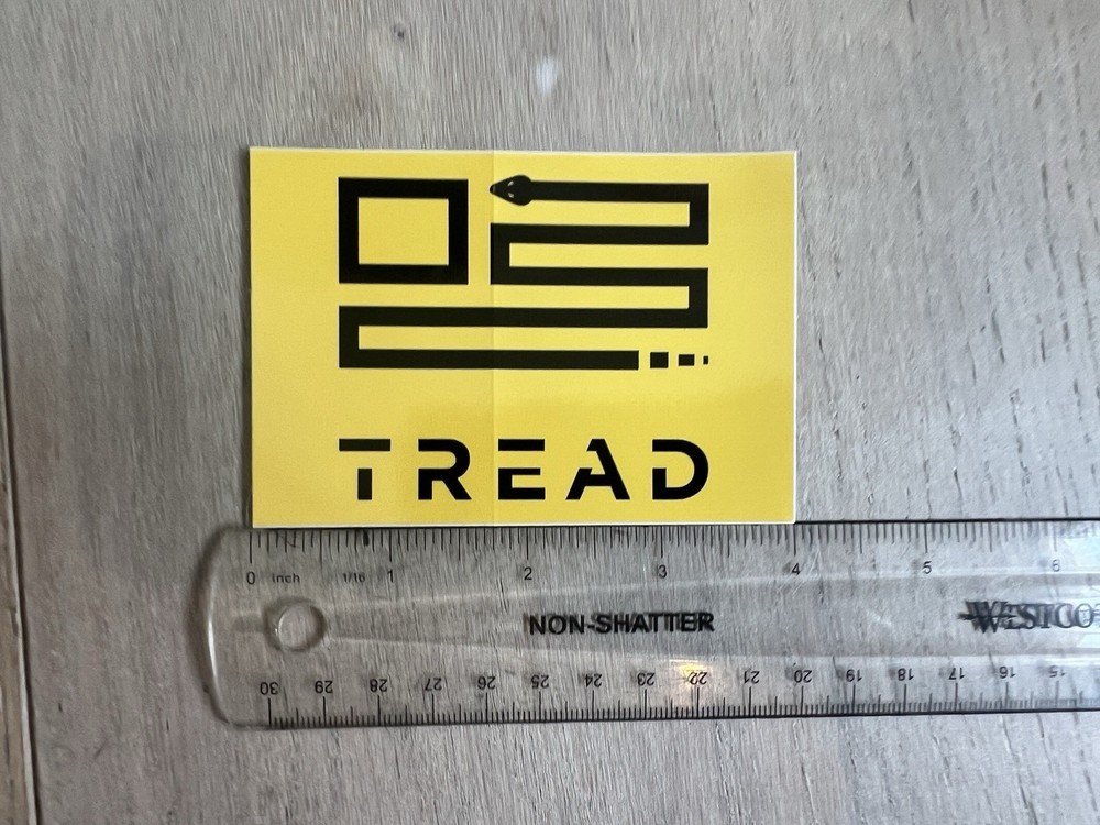 Sig Sauer TREAD Sticker 4”