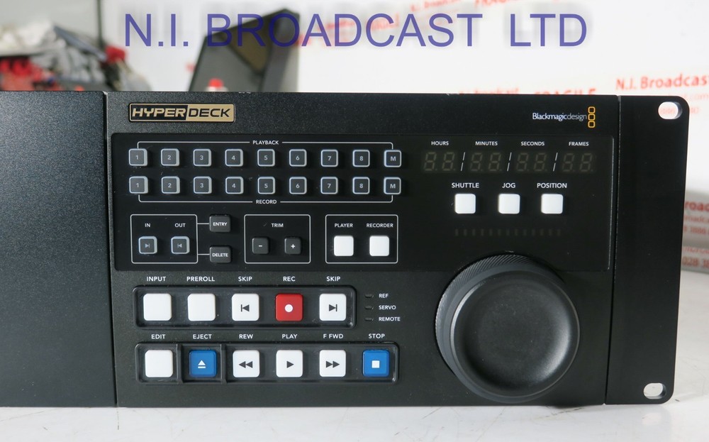 Blackmagic Hyperdeck 8channel  extreme control unit