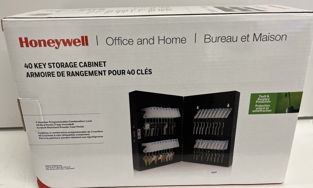 Honeywell 40 Key Storage Cabinet - Combination Lock