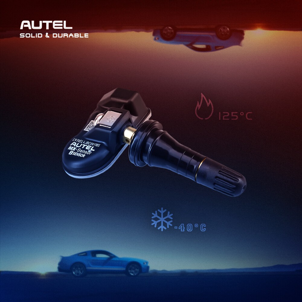 4Pcs Programmable Universal Car TPMS Sensor Tire Pressure Tester Autel MX-Sensor