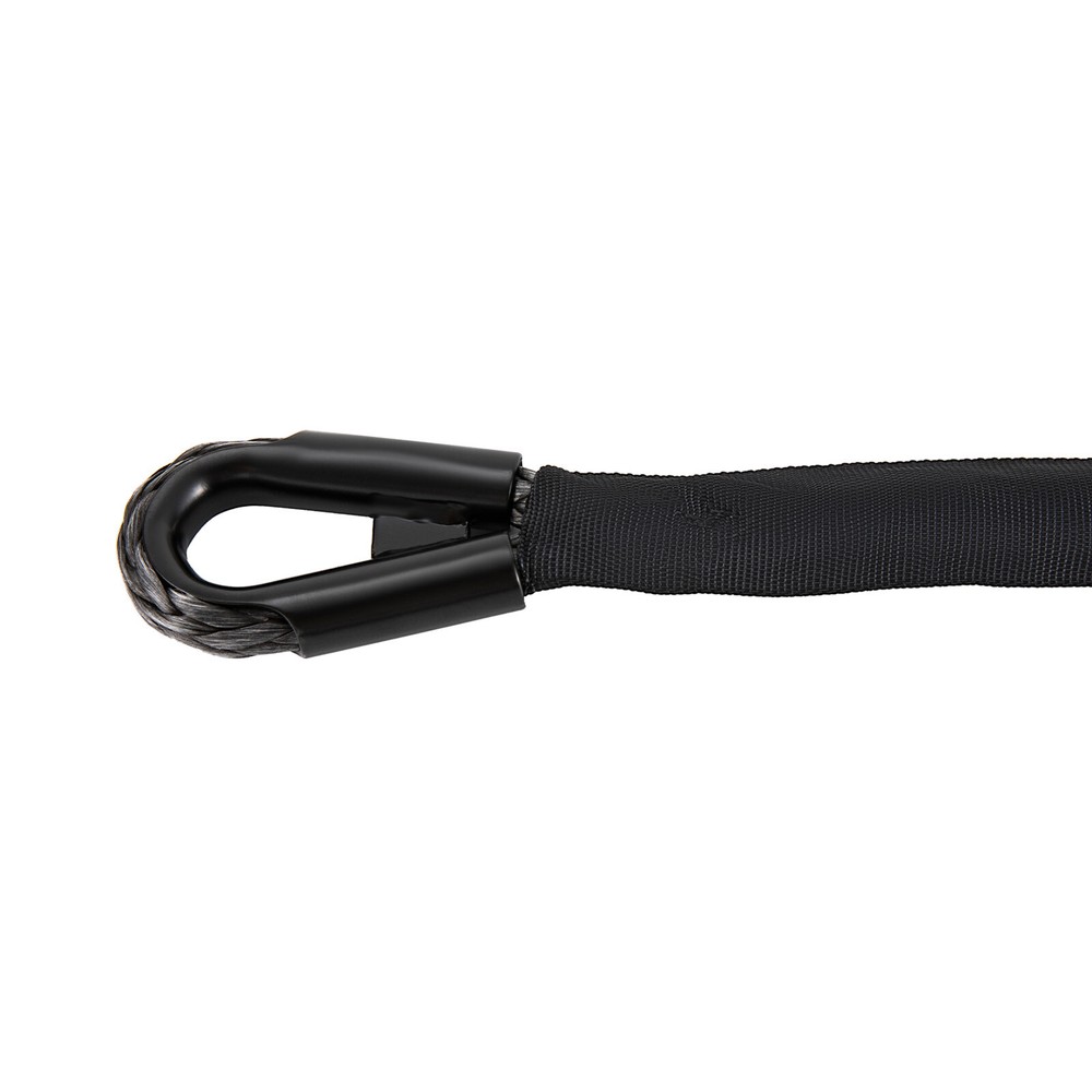 1/2"x92' Synthetic Winch Rope with Hook, Winch Cable w/Safety Pull Strap HOT