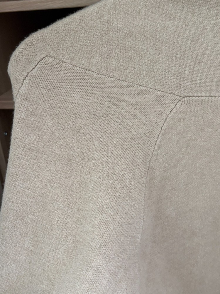 100% wool cos knit coat size m