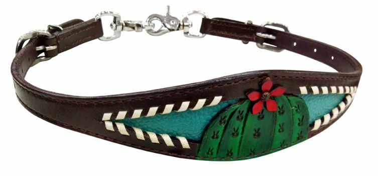 Shiloh Showman Painted Cactus Wither Strap