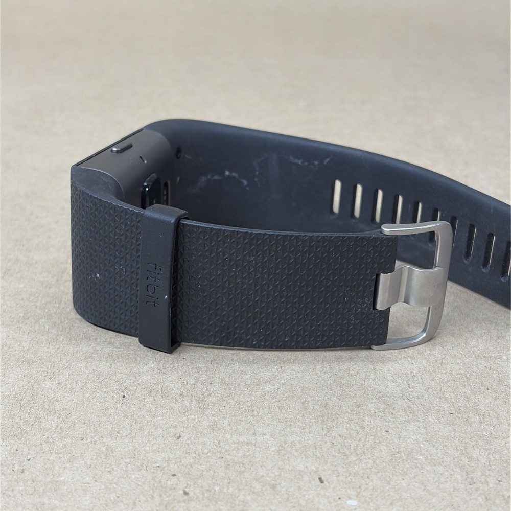 Fitbit Surge Activity Tracker Watch FB501 Large Black No charger Untested