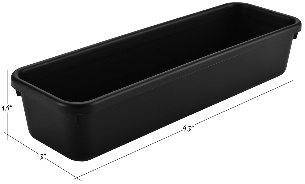 Interlocking Drawer Organizer Bins, Durable Plastic, Various Sizes for Custom...