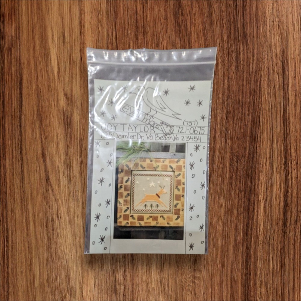 Reindeer with stars by Evermore Designs - Cross-stitch pattern
