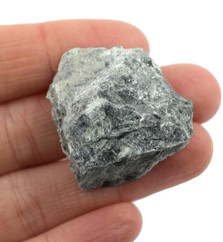 Raw Serpentinite Metamorphic Rock Specimen, 1" - Geologist Selected - Eisco Labs
