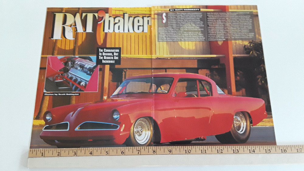 1954 STUDEBAKER STARLITE COUPE ORIGINAL 1994 ARTICLE