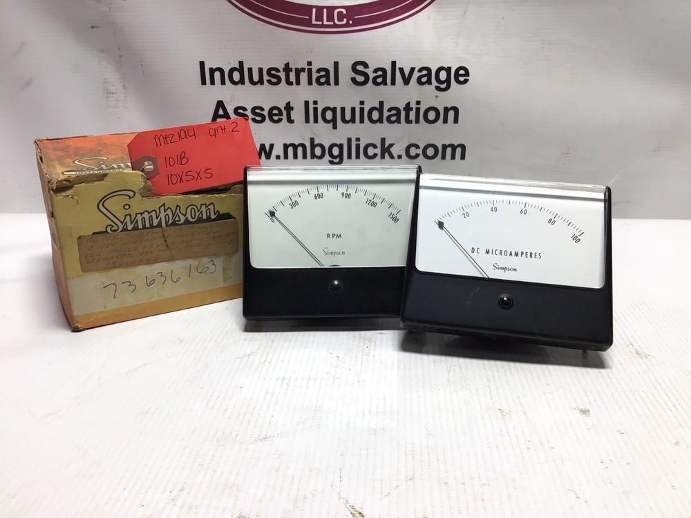 Simpson Model R PM AND DC MICROMAPERES