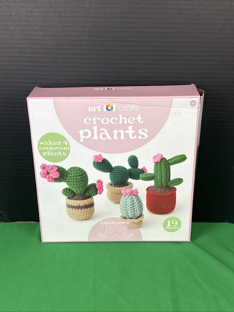 Art 101 Crafts Crochet Plants Kit