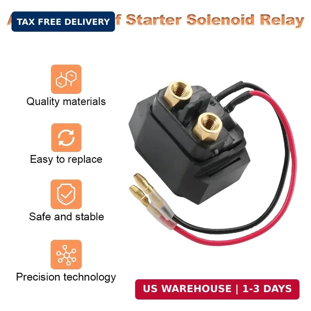 WATERWICH Starter Solenoid Relay Compatible with Yamaha Wave Runner FX FZR VX VX