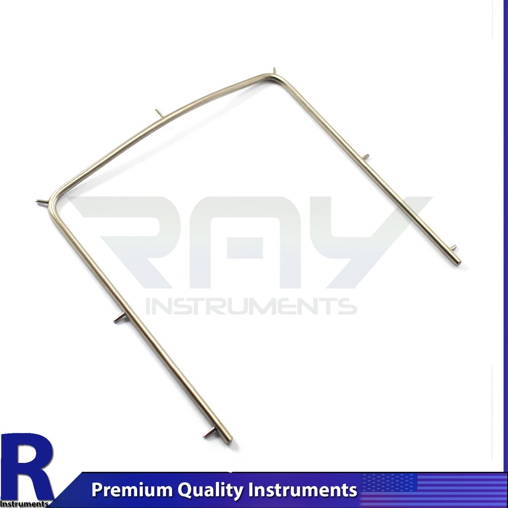 Dental Endodontic Rubber Dam Punch Holder Frame Medium Size Surgical Instruments