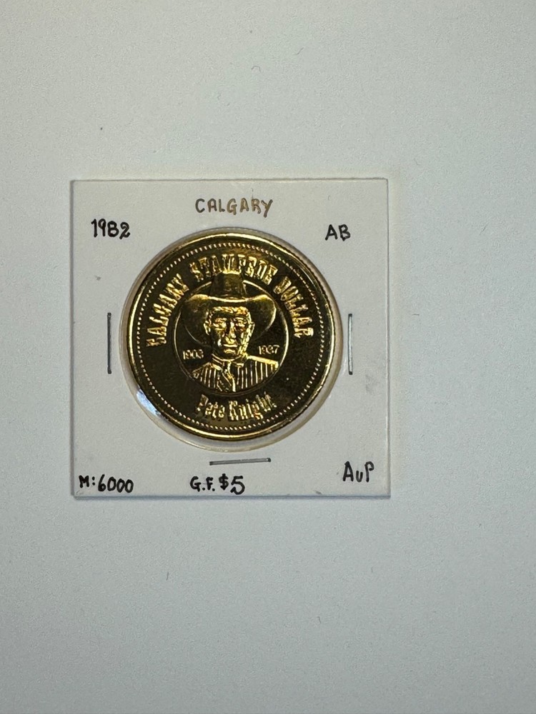 COLLECTABLE 1982 Calgary , Alberta Token
