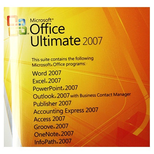 Microsoft Office Ultimate English Retail Version UPGRADE - Excellent